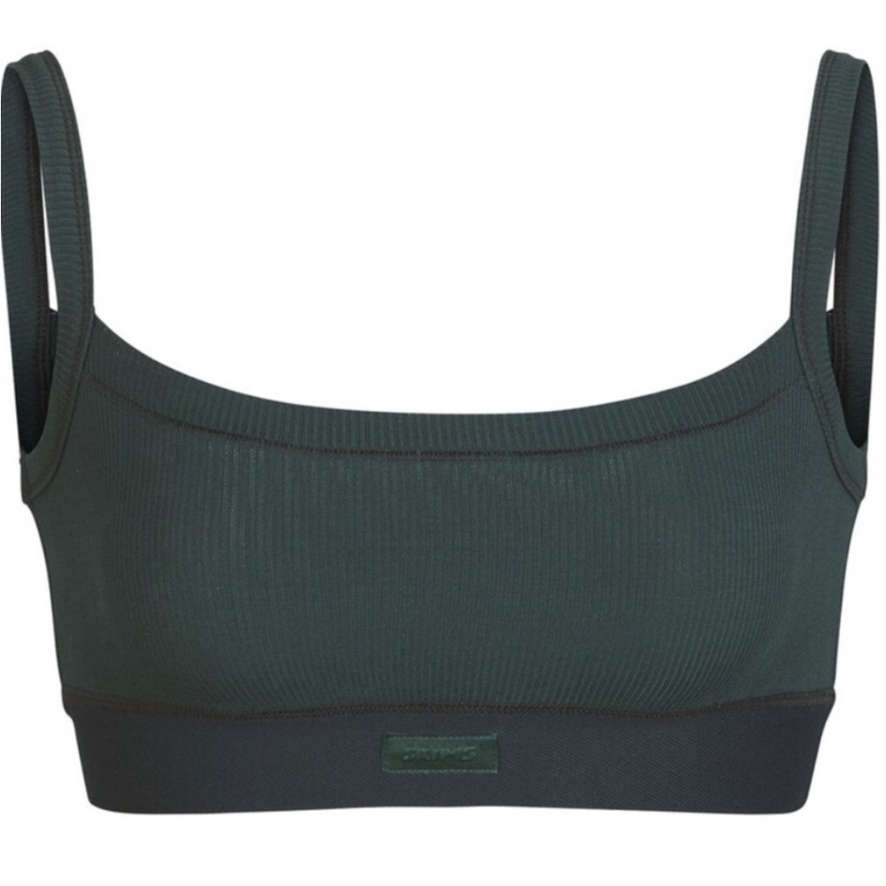 SKIMS Soft Lounge Ribbed Bralette Woman’s M Cypress